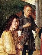 DAVID, Gerard The Nativity (detail) xir oil painting on canvas